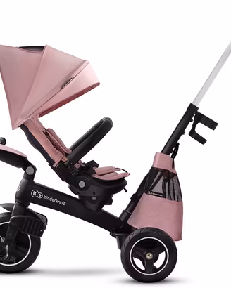 Triciclo Kinderkraft EASYTWIST rosa