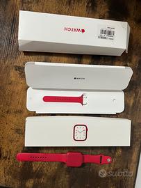 Apple Watch Cinturino Rosso Sport Band 