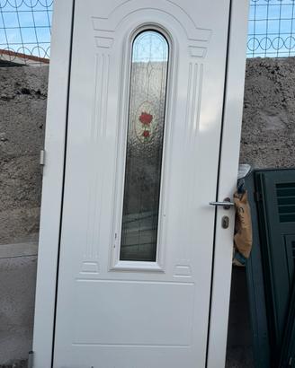Porta esterna alluminio con vetro