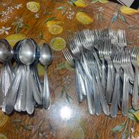 47 forchette - 34 cucchiai Vintage