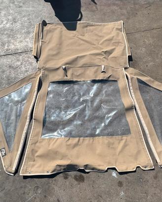 Tendalino completo Suzuki Samurai Soft Top Beige