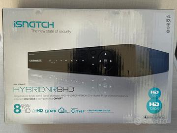 Registratore telecamere iSNATCH HYBRID VR8HD.Nuovo