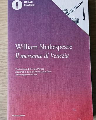 Libro 'Il mercante di Venezia' William Shakespeare