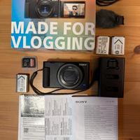 Sony ZV-1 Vlogging Camera-PARI AL NUOVO– Full Kit