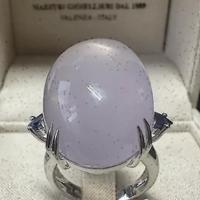 ANELLO ORO 18kt. CON ZAFFIRI GOCCE E QUARZO ROSA
