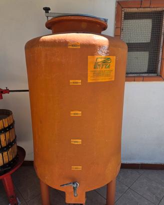 Serbatoio professionale in vetroresina 500 litri c