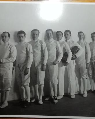 Scherma Legnano foto epoca