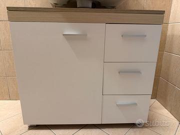 Mobile bagno sottolavabo VASAGLE