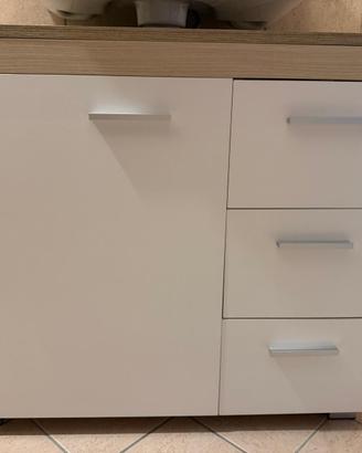 Mobile bagno sottolavabo VASAGLE