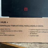 TIM HUB + MODEM/ROUTER FIBRA/EVDSL/VDSL2/ADSL2 +..