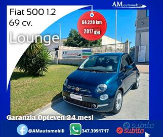 Fiat 500 1.2 69 cv. Lounge *64.220 km*GAR. 24 MESI