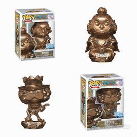 Funko Pop! One Piece Brook e Jinbe - Bronze