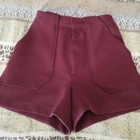 Pantaloncini autunno/inverno  a vita alta Zara XS