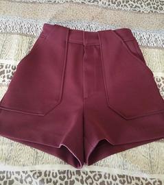 Pantaloncini autunno/inverno  a vita alta Zara XS