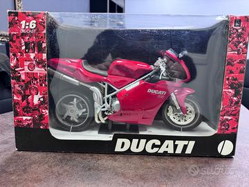 Ducati 998 1/6 Rosso New Ray modello grande