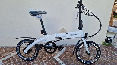bicicletta ebike pieghevole ruota 16 treno camper