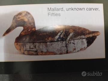 anatre in legno e sughero da collezione 