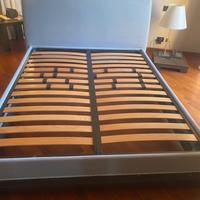 Letto con doghe wenge  ditta “orizzonti”