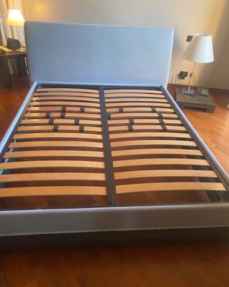 Letto con doghe wenge  ditta “orizzonti”