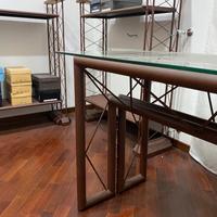 Bancone in ferro  + scaffalatura