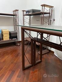 Bancone in ferro  + scaffalatura