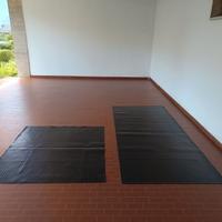 Tappeto in gomma colore nero