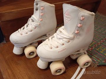 Pattini da artistico bambina taglia 32 quad