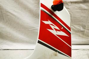 Fiancata Carena sinistra Bianca e Rossa per Yamaha