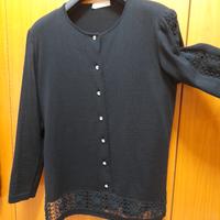 Tailleur gonna in pizzo di lana