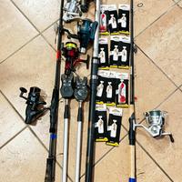 Canne e accessori pesca