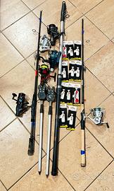 Canne e accessori pesca