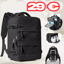 Zaino da Viaggio Compatibile Ryanair 40x20x25 Pro