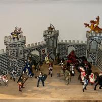 Lotto Cavalieri Medievali e draghi