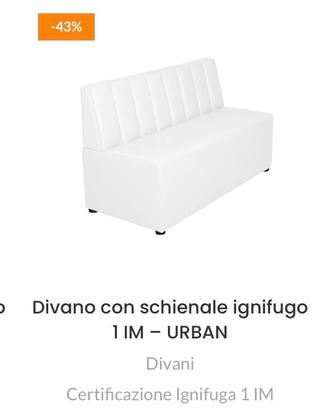 Titolo: Divanetti per Discoteche e Club – Ignifugh