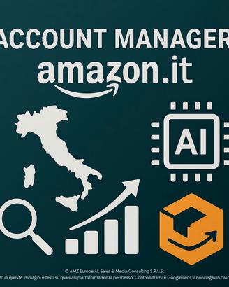 Esperto Amazon: SEO, ADV, AI, Vendite e Margini
