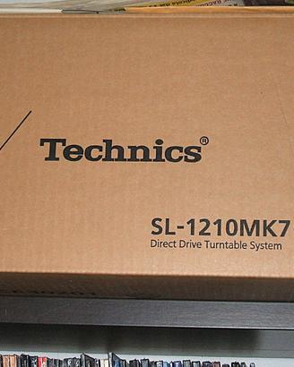 Technics SL-1210 MK 7, giradischi nuovo