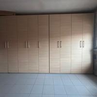 armadio 9 ante  beige