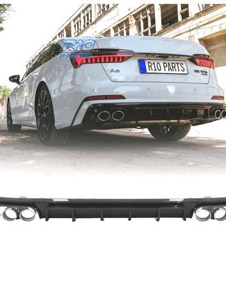 DIFFUSORE POSTERIORE AUDI A6 A6 AVANT 18-22 LOOK S