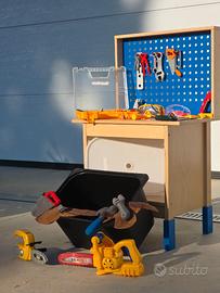 Banco da Lavoro Bambino Ikea - Super Accessoriato