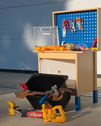 Banco da Lavoro Bambino Ikea - Super Accessoriato