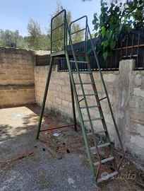 Scala in ferro per solai o movibile m.2