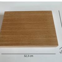 mensole in legno rovere