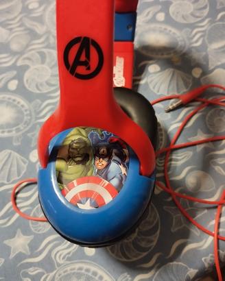 cuffie Avengers originali marvel
