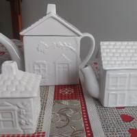 Set Tisaniera Lattiera Zuccheriera Mulino Bianco