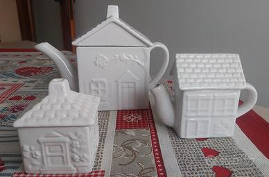 Set Tisaniera Lattiera Zuccheriera Mulino Bianco