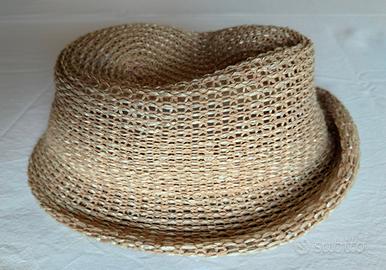 Cappello di paglia estivo  Made in Italy Tg. unica
