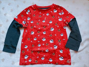Maglietta bambino Natale