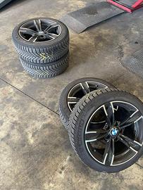 4 CERCHI 1000 MIGLIA R17 CON 4 GOMME MICHELIN 90%