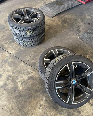 4 CERCHI 1000 MIGLIA R17 CON 4 GOMME MICHELIN 90%