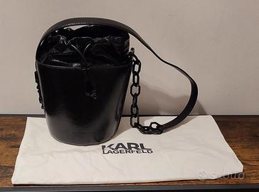Borsa a secchiello Karl Lagerfeld